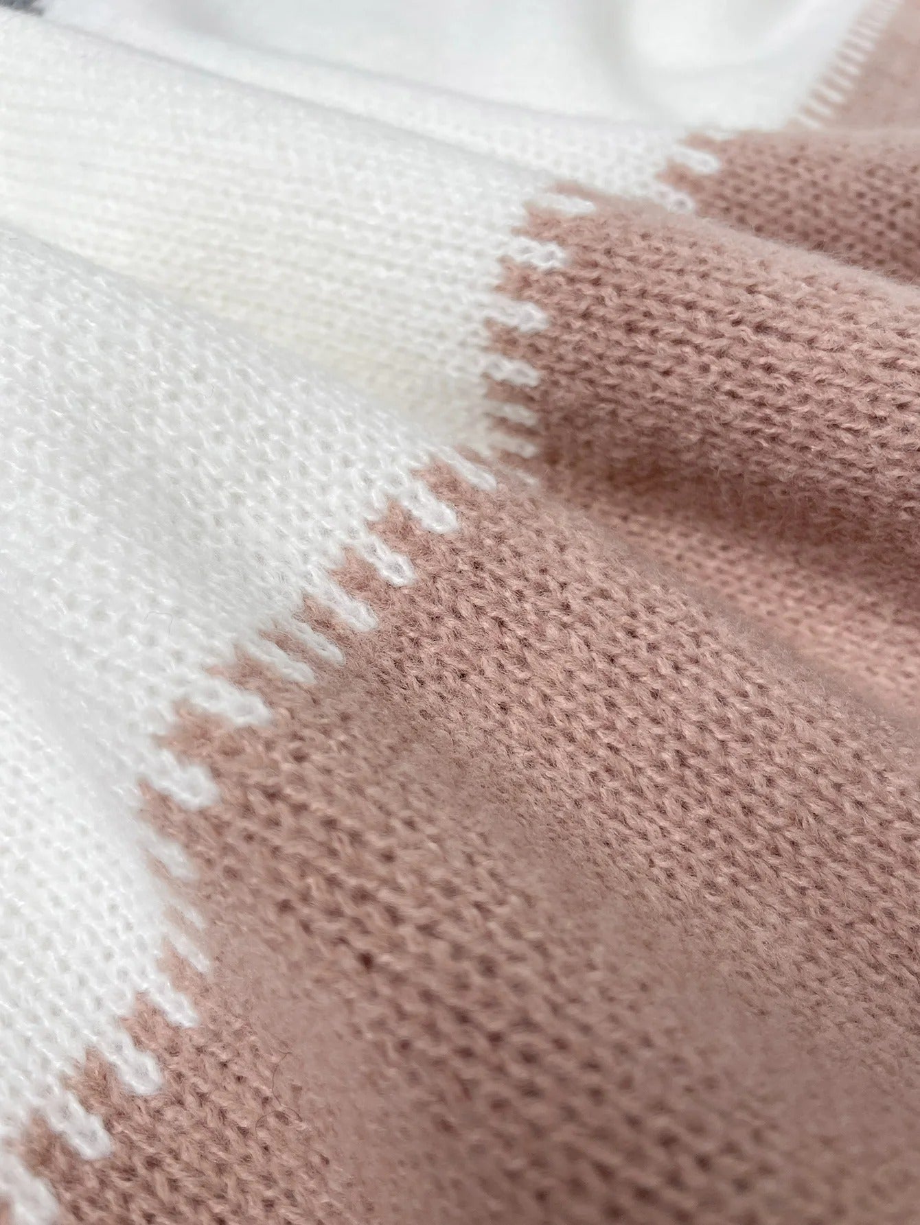 Pascaline - Leopard print colour block knit jumper