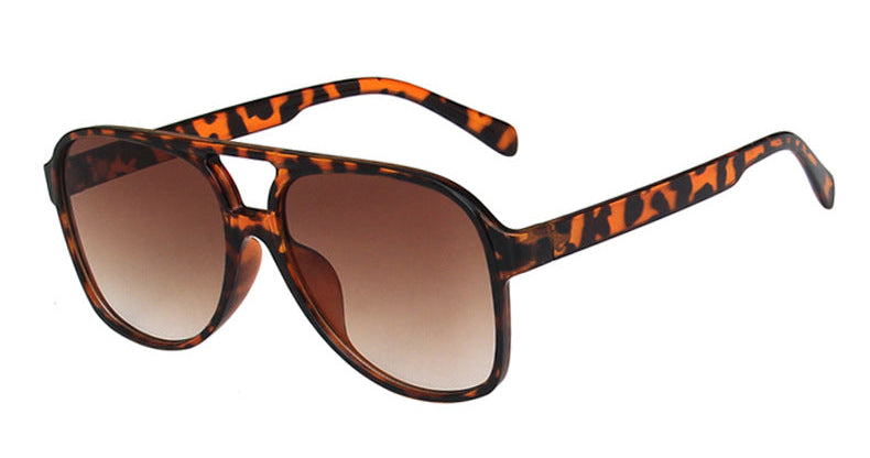 Amelia - Oversized fashion aviator sunglasses