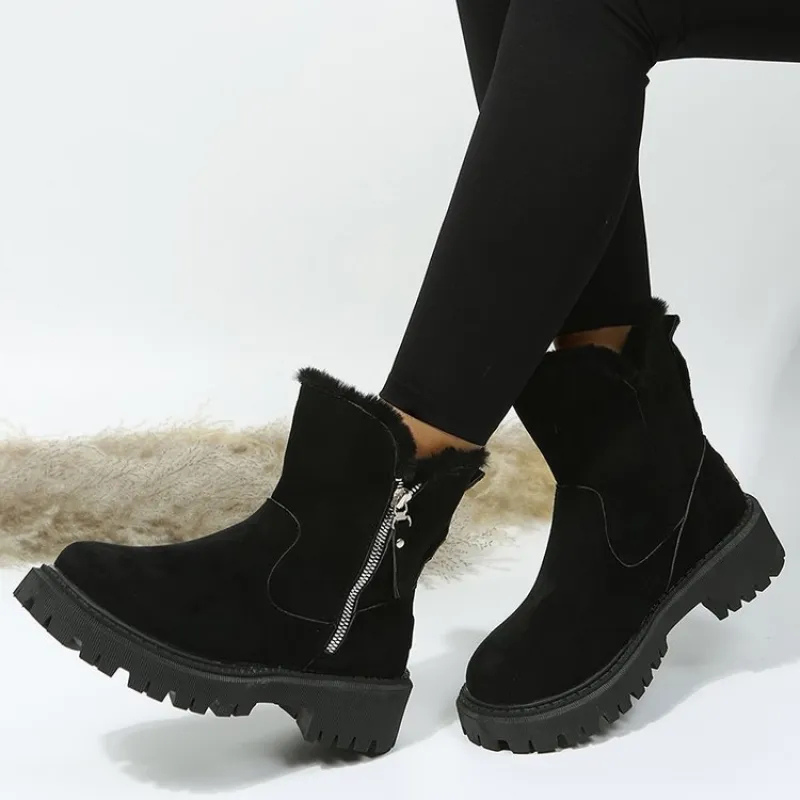 Noria - Faux fur lined chunky winter boot