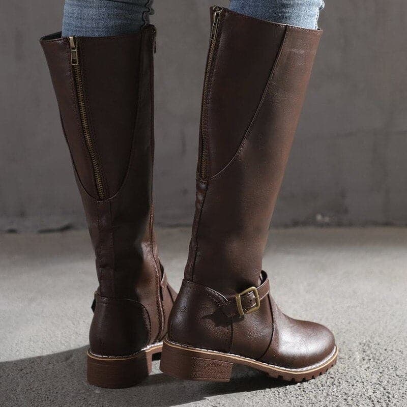 The Durable - Tall buckle country riding boots
