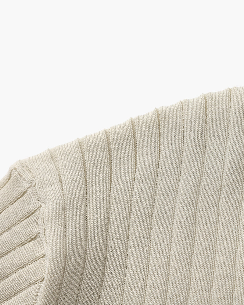 The gran turismo ribbed knit resort polo