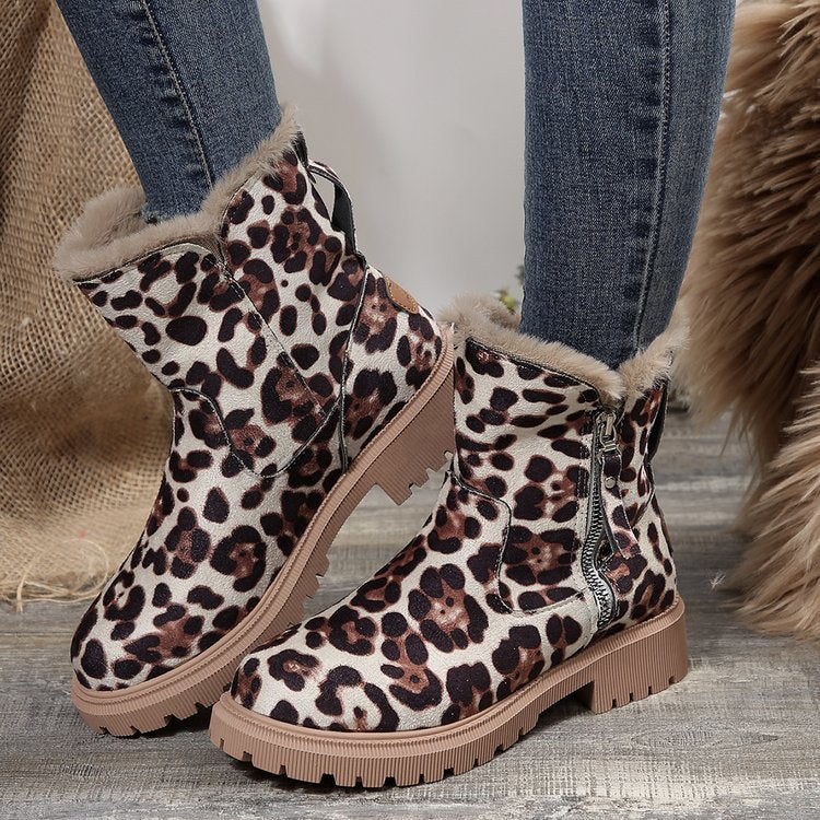 Noria - Faux fur lined chunky winter boot