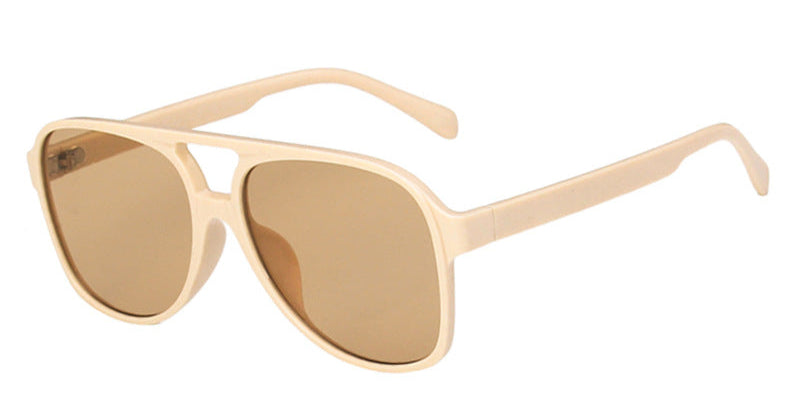 Amelia - Oversized fashion aviator sunglasses