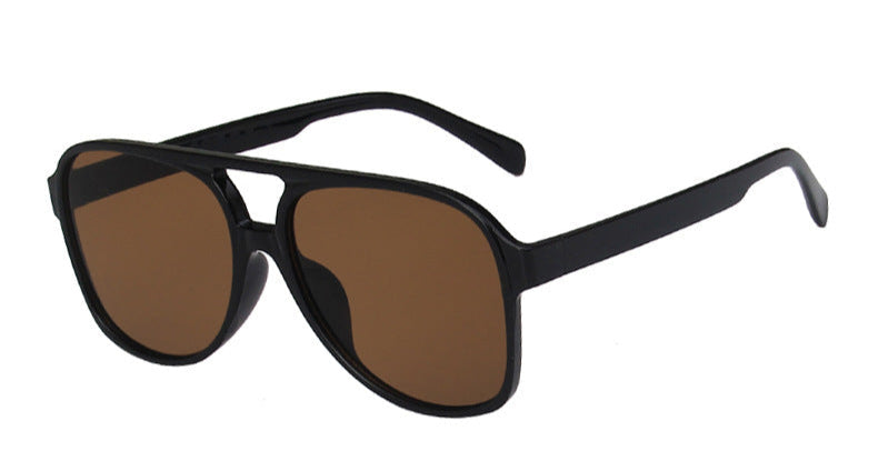 Amelia - Oversized fashion aviator sunglasses