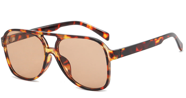 Amelia - Oversized fashion aviator sunglasses