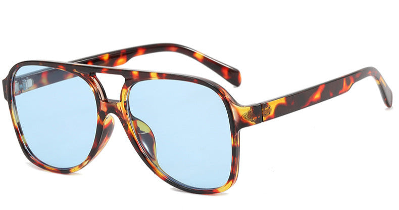 Amelia - Oversized fashion aviator sunglasses